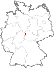 Karte Effelder bei Leinefelde